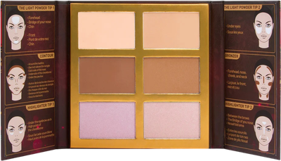Палетка для контурингу обличчя J.Cat Beauty Symphony Face Obsession 101 Light/Medium 27.5 г (648260422097)