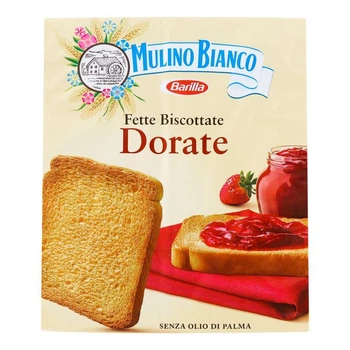 Тости Mulino Bianco Fette Biscottate Dorate 315 г