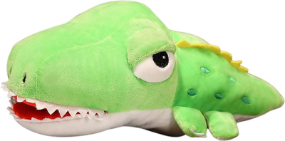 Maskotka-pacynka Lean Toys Krokodyl Zielony 30 cm 16408 (5905679079188)