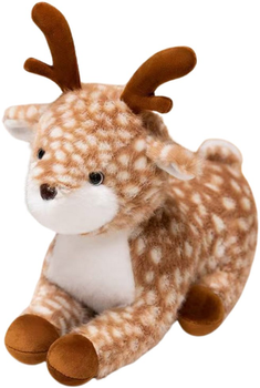 Maskotka-przytulanka Lean Toys Jelonek Brązowy w cętki 23 cm 21914 (5905991042693)