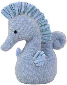 Maskotka-przytulanka Lean Toys Konik Wodny Niebieski 25 cm 22451 (5905991048077)