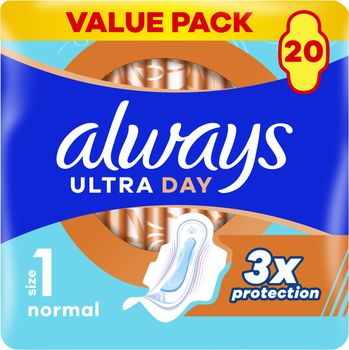 Гігієнічні прокладки Always Ultra Day Normal (Розмір 1) 20 шт (8700216171311)