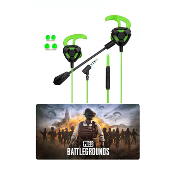 Ігрові навушники з мікрофоном Deepbass X15 pubg USB PS4 PS5 G9 зелені Deepbass (GS779)