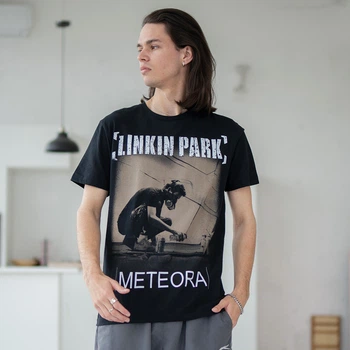 Футболка унісекс Linkin Park (Meteora) M чорний