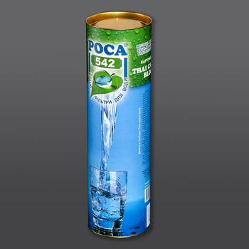 Картридж со спрессованным кокосовым углем«Роса-542» картридж 10" Thai Carbon Block