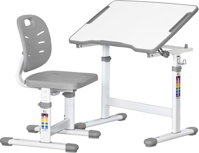 Комплект Evo-kids Стол + Стул Evo-03 Ergo Grey (Evo-03 Ergo G)