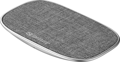 Ładowarka bezprzewodowa Sandberg Wireless Charger SleekPad 15W Grey (5705730441608)