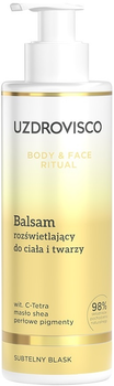 Balsam do ciała i twarzy Uzdrovisco Body & Face Ritual rozświetlający 200 ml (5904917483923)