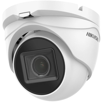 HDTVI видеокамера купольная Hikvision DS-2CE79H0T-IT3ZF (C) 5 Мп 2.7-13.5 мм 12V DC White