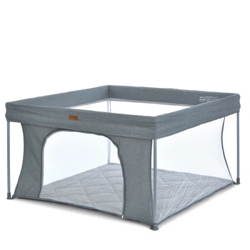 Детский манеж SWIFT 4 El Camino ME 1196 Dark Gray, до 15 кг