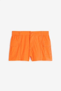 Шорты H&M 170см оранжевый 1071154053