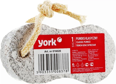 Пемза косметична, натуральна - York (1126698-27071399)