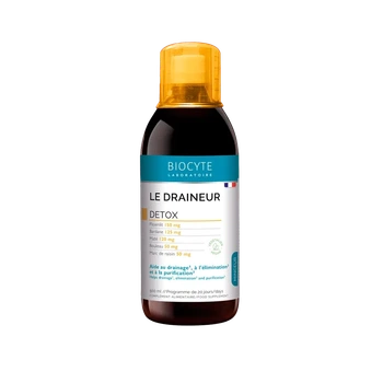 Детокс напиток для лимфодренажа и похудения Biocyte Le Draineur 500 мл