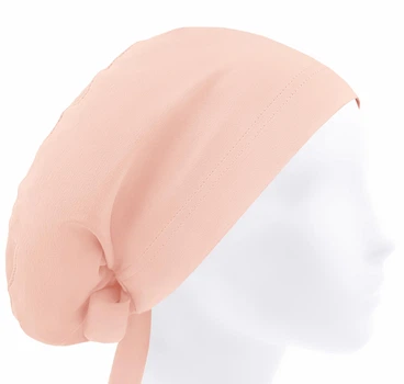 Медицинская шапочка женская HeadwearUniverse универсальная однотонная цвет Лосось