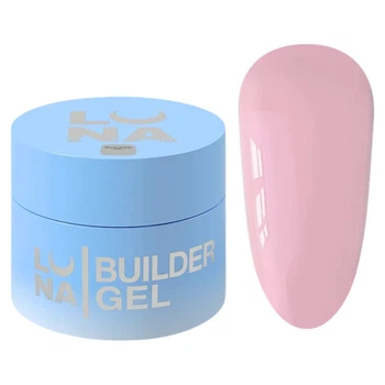 Гель для наращивания LUNAmoon Premium Gel 15 лавандово-розовый, 50 мл