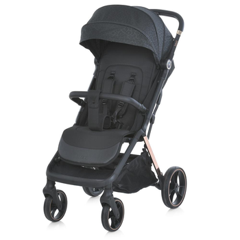 Прогулочная коляска EL CAMINO ME 1127-G BEYA BEYA Black Leo