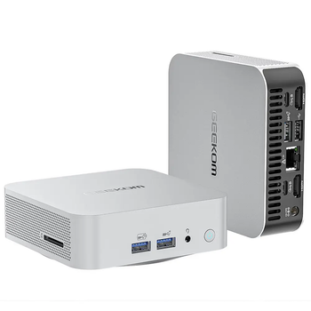 Міні ПК GEEKOM Mini A7 / AMD Ryzen 9 7940HS / RAM 32GB / SSD 2TB / 2 x HDMI / LAN / Wi-Fi 6E / Bluetooth 5.2 / Windows 11 Pro (A7R97940HS-322T-EU)
