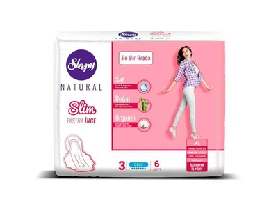 Прокладки гігієнічні SLEEPY 7 крапель EXTRA THIN NIGHT 6шт