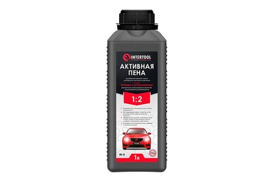 Активная пена Intertool 1л для бесконтактной мойки автомобилей очищающее средство для автотранспорта автохимия (D-IT_22-C)