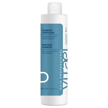 Шампунь против перхоти Vitael DANDRUFF PURIFYING Shampoo, 300 мл глубоко очищает, подавляет процесс образования перхоти, оставляет кожу свежей и увлажненной