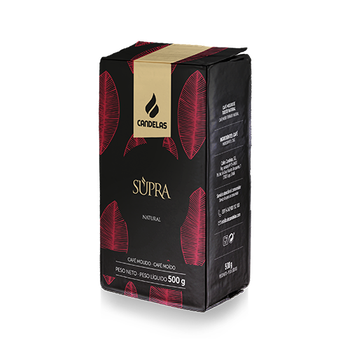Кофе молотый Candelas Supra Natural 100% Arabica 500 г