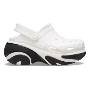 Сабо на высокой платформе Crocs Classic Bubble Crush Clog 39 р 25-25.5 см Белые 210061-100-M7/W9 White