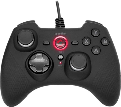 Геймпад Speedlink RAIT PC/PS3/Switch Black (SL-650010-BK)