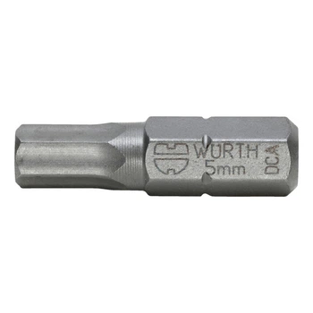 Біта WURTH із внутрішньою шестигранною головкою C 6.3 SW5 1/4" 25мм (061417695)