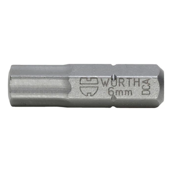 Біта WURTH із внутрішньою шестигранною головкою C 6.3 SW6 1/4" 25мм (061417696)