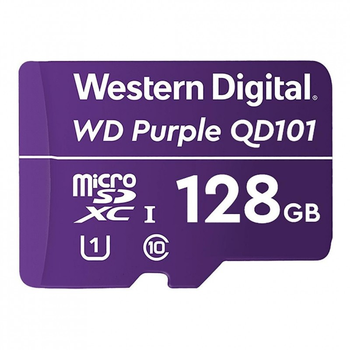 Карта памяти WD 128GB microSDXC class 10 UHS-I (WDD128G1P0C) (254358)