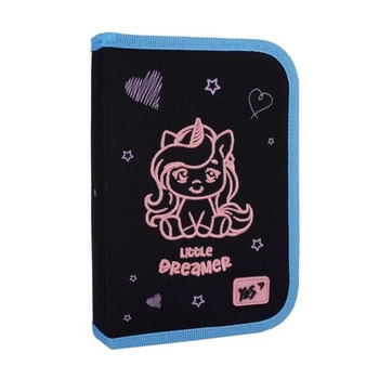 Пенал твердий Yes HP-04 Cute Unicorn, одинарний, з 2 клапанами (533627)