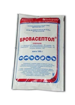 Бровасептол порошок 100 г