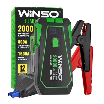 Пусковий пристрій 800a/1600a 20000mah Winso, 140800
