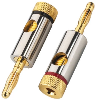 Gniazdo audio Monacor BP-150 banana plug 2 szt. (4007754179767)