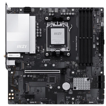 Материнська плата MSI PRO B840M-P WIFI6E (PRO B840M-P WIFI6E) (Socket AM5, AMD B840, Micro-ATX)