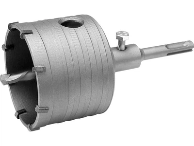 Сверло корончатое по бетону YATO 80 мм с хвостовиком SDS-Plus (YT-4403)