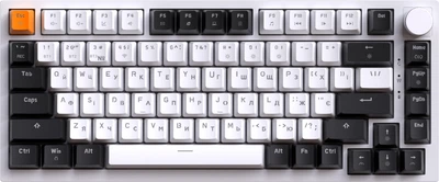 Клавіатура бездротова GamePro Asgard Valhalla MK160W Pro 75% RGB Wireless/Bluetooth/USB White