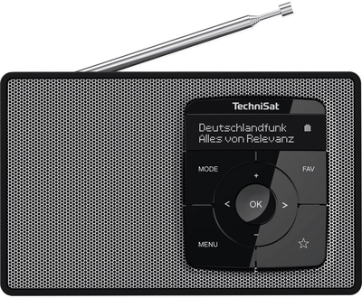 Odbiornik radiowy TechniSat Digitradio 2 DAB+ Black/Silver (0000/3910)