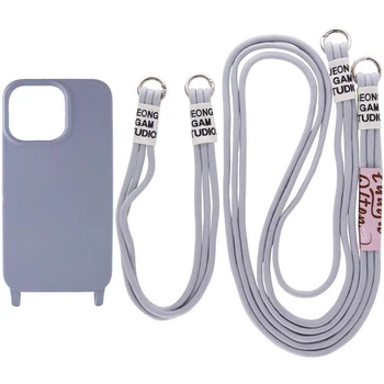 Чохол TPU two straps California для Apple iPhone 13 Pro (6.1") Stone