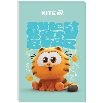 Блокнот Kite Garfield 70х105мм 48 аркушів клітинка (gf25-224)