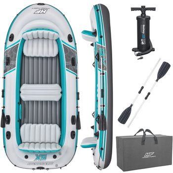 Ponton dmuchany Bestway Hydro-Force Adventure Elite X5 364 x 166 cm 65159 (6941607357996)