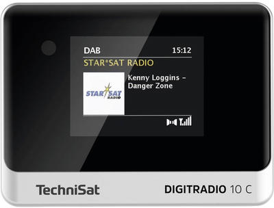 Odbiornik radiowy TechniSat Digitradio 10 C DAB+ Black/Silver (0000/3945)