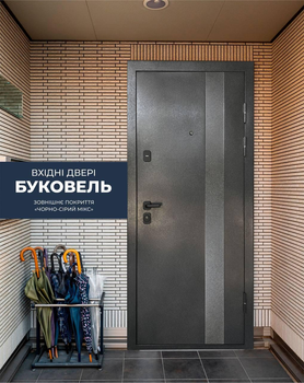 Вхідні двері Бастіон-БЦ Буковель 960х2050мм