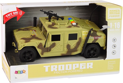 Pojazd wojskow Lean Toys z napędem frykcyjnym (12757) (5905214977955)