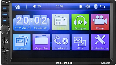 Автомагнітола Blow AVH-9810 2DIN 7" (78-219#) (5900804102915) (955555907271801) - Уцінка