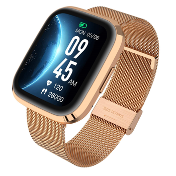 Smartwatch Garett GRC Style Gold Steel (5904238484869) (955555907003170) - Outlet