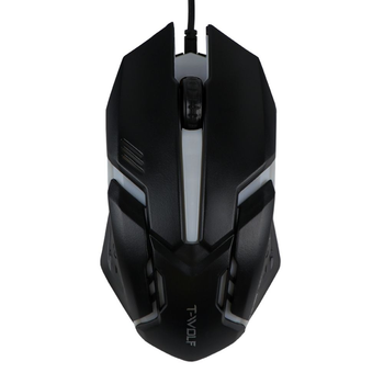 Мышь USB T-Wolf V1 Черный