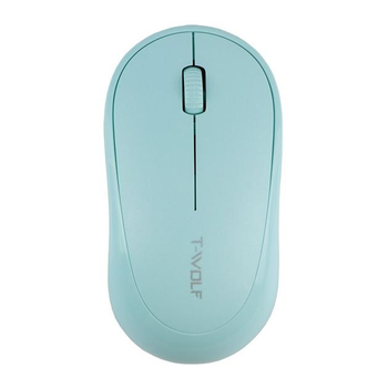 Беспроводная Мышь T-Wolf Q18 2.4G, 1000 DPI, 1хАА Голубой