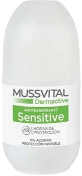 Дезодорант Mussvital Dermactive для чутливої шкіри 75 мл (8430442010350/8430442006445)