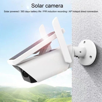 Wi Fi камера видеонаблюдения Solar Camera 3 Мп с аккумулятором для улицы неповоротная модель